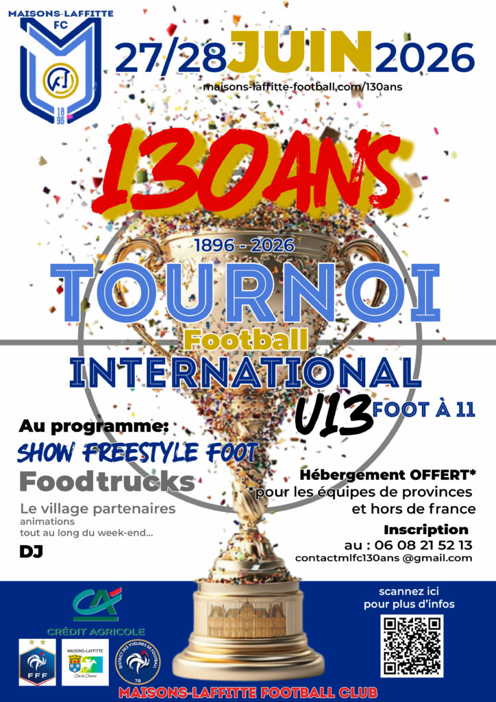 Tournoi international u13 foot à 11 MLFC 130 ans